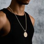 Houston Texans Official NFL Coin Pendant in Yellow Gold