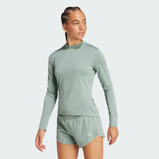 Women's adidas Ultimate Running Reflective Long Sleeve Tee