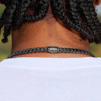 Black Diamond Cuban Chain in Black - 8.5mm