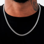 GLD Signature Cuban in White Gold - 6mm