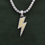 GOAT and Bolt Set in White Gold