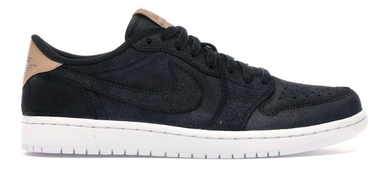 1 Retro Low OG Black Vachetta