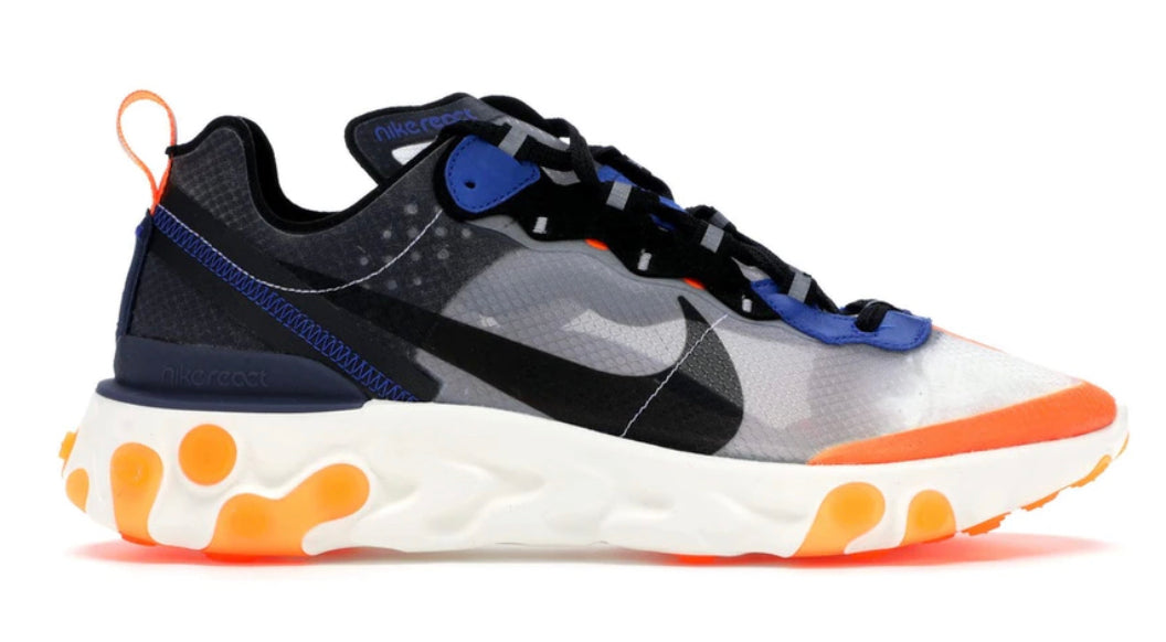 React Element 87 Thunder Blue/Total Orange